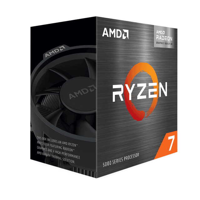 CPU AMD Ryzen 7 5700G (3.8GHz Upto 4.6GHz / 20MB / 8 Cores, 16 Threads / 65W / Socket AM4) - Chi tiết 1