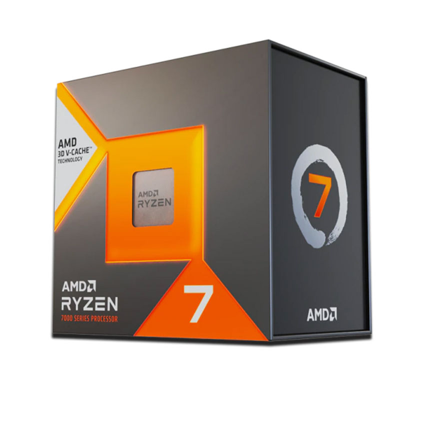 CPU AMD Ryzen 7 7800X3D (4.2Ghz up to 5.0Ghz/105MB/8 cores 16 threads/120W/Socket AM5) - Máy Tính LMC CPU AMD Ryzen 7 7800X3D (4.2Ghz up to 5.0Ghz/105MB/8 cores 16 threads/120W/Socket AM5) - Chi tiết 1