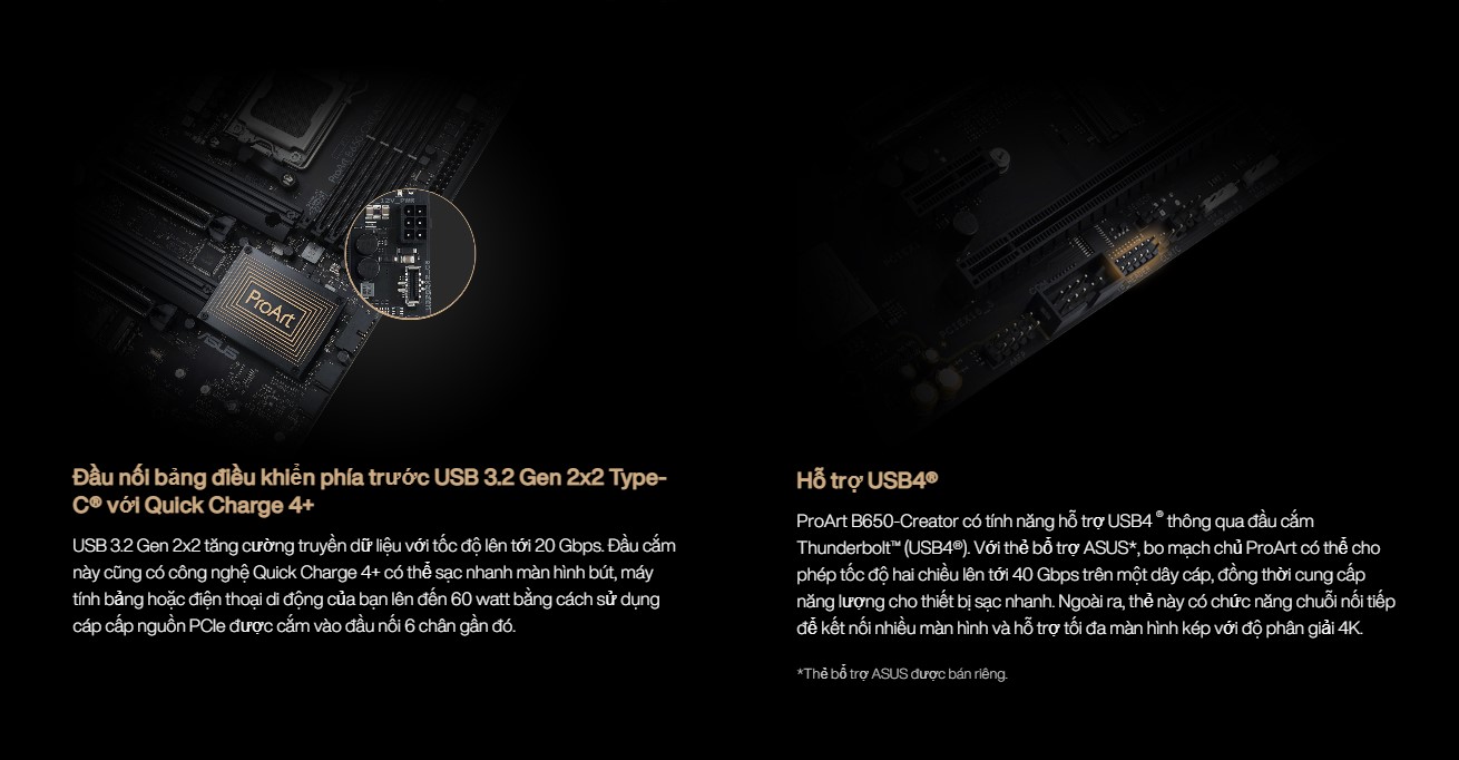 Mainboard ASUS PROART B650-CREATOR - Chi tiết 3