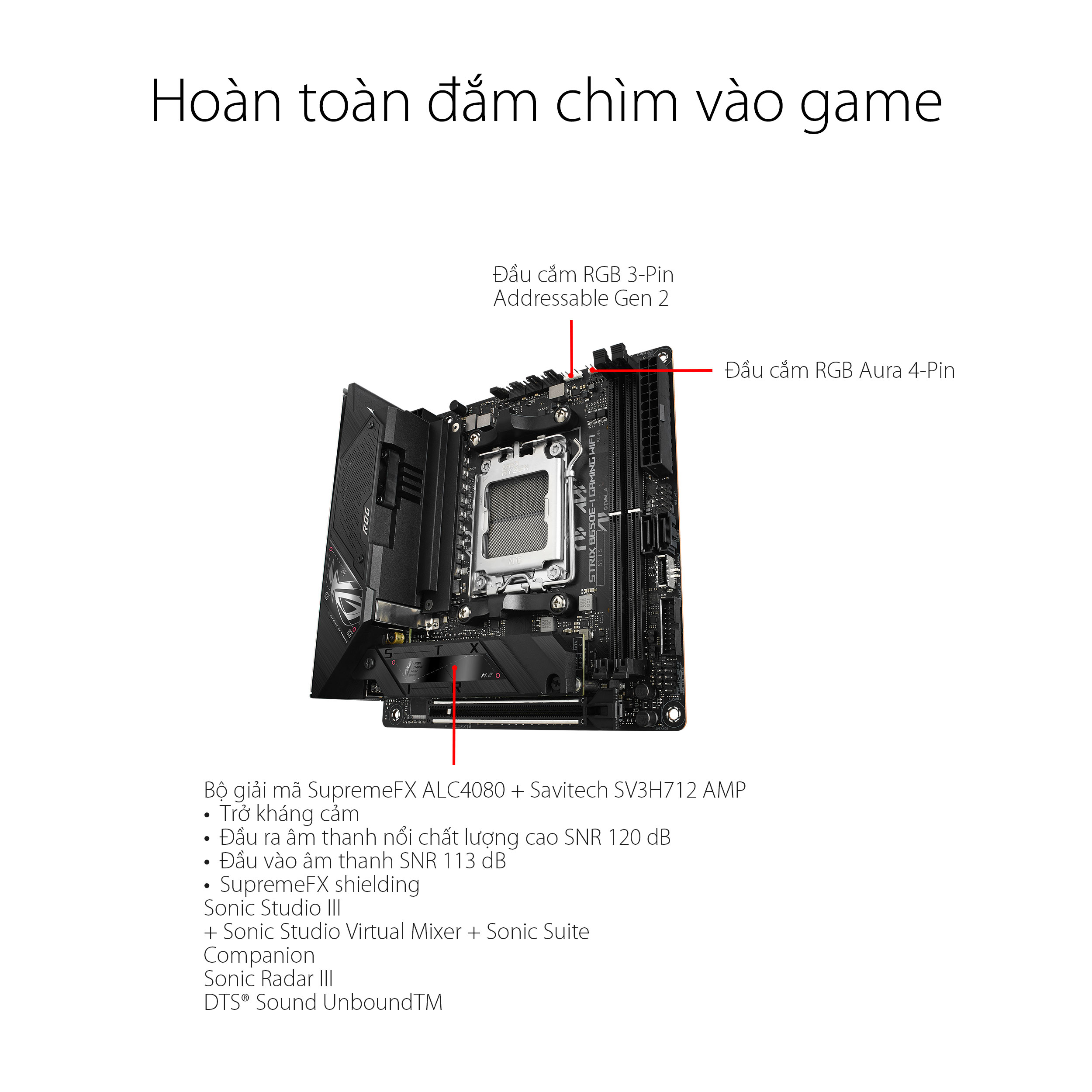 Mainboard ASUS ROG B650E-I GAMING WIFI - Máy Tính LMC Mainboard ASUS ROG B650E-I GAMING WIFI - Chi tiết 4