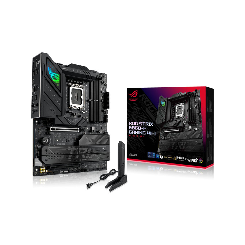 Mainboard ASUS ROG STRIX B860-F GAMING WIFI - Máy Tính LMC Mainboard ASUS ROG STRIX B860-F GAMING WIFI - Chi tiết 1