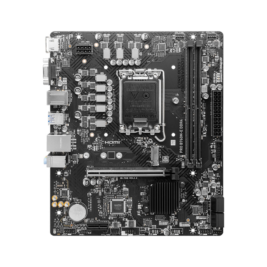 Mainboard MSI PRO B760M-E DDR4 - Máy Tính LMC Mainboard MSI PRO B760M-E DDR4 - Chi tiết 3