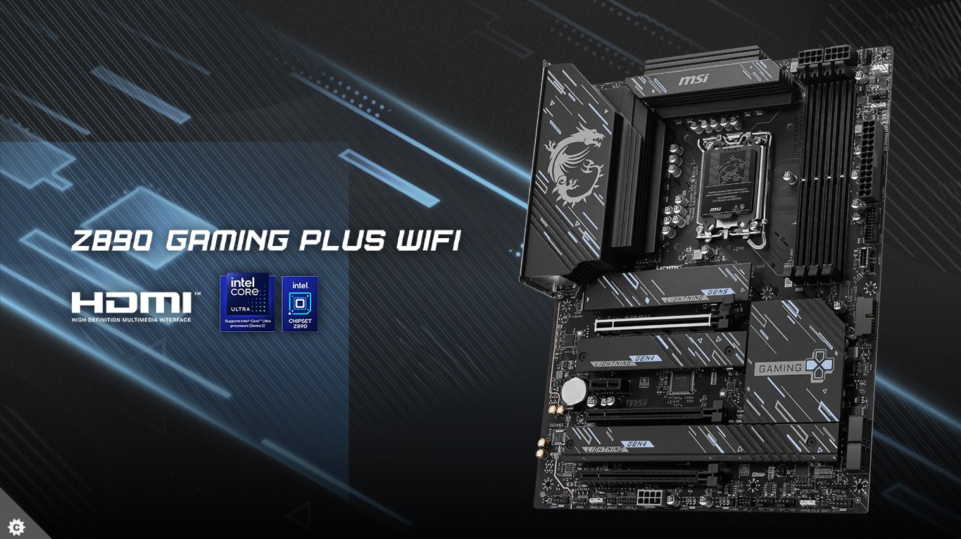 Mainboard MSI Z890 GAMING PLUS WIFI DDR5 - Chi tiết 1