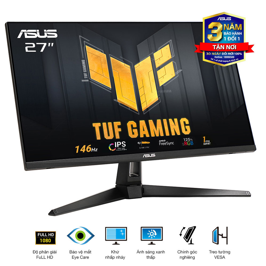 Màn hình ASUS TUF VG279QE5A (27 inch/FHD/IPS/146Hz/1ms/loa) - Chi tiết 2