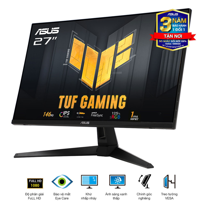 Màn hình ASUS TUF VG279QE5A (27 inch/FHD/IPS/146Hz/1ms/loa) - Chi tiết 3