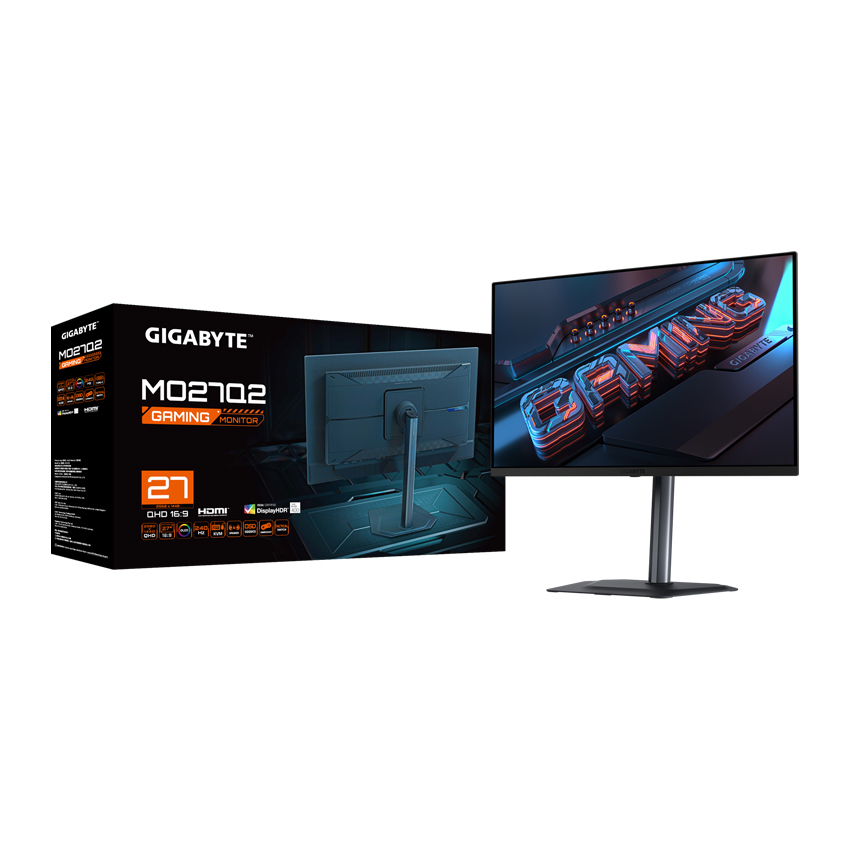 Màn hình Gigabyte MO27Q2 (27 inch/QHD/QD-OLED/240Hz/0.03ms/loa) - Máy Tính LMC Màn hình Gigabyte MO27Q2 (27 inch/QHD/QD-OLED/240Hz/0.03ms/loa) - Chi tiết 1