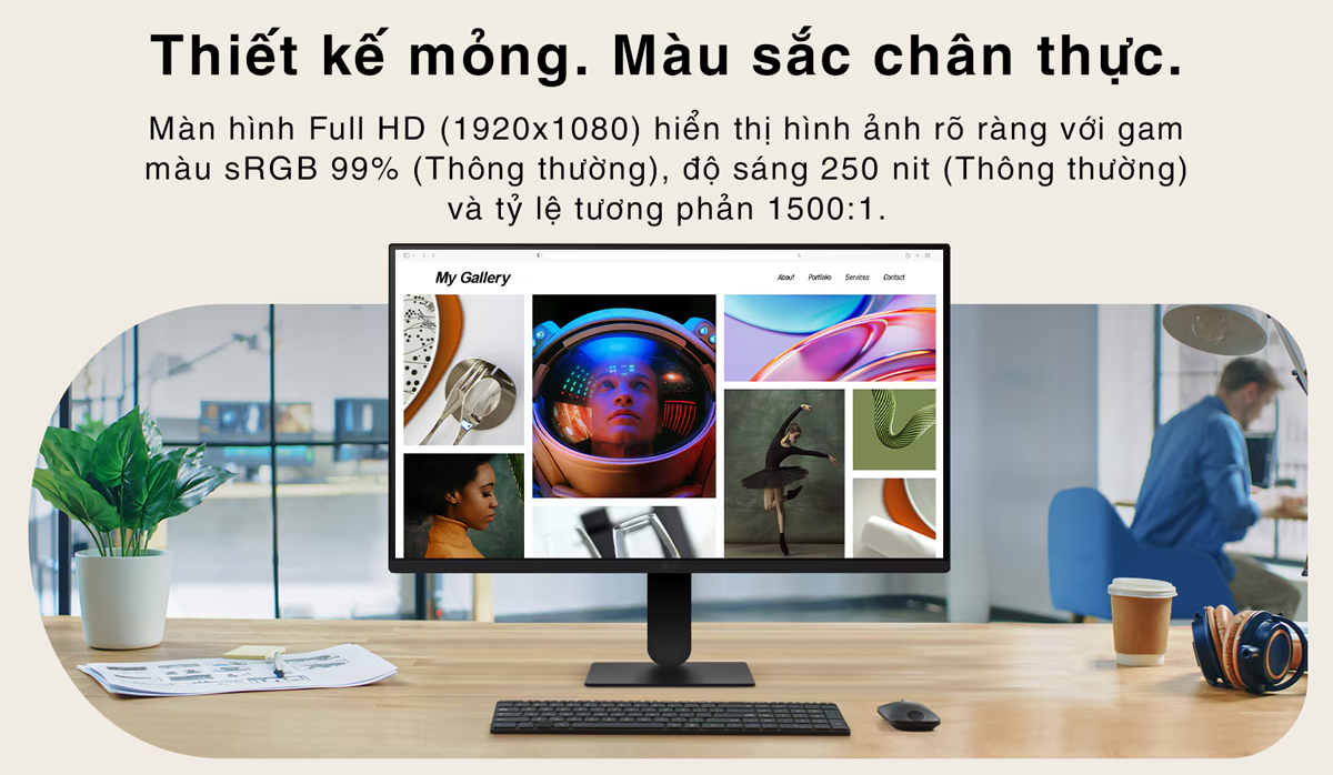 Màn hình LG 24U411A-B (23.8 inch/FHD/IPS/120Hz/1ms) - Máy Tính LMC Màn hình LG 24U411A-B (23.8 inch/FHD/IPS/120Hz/1ms) - Chi tiết 2