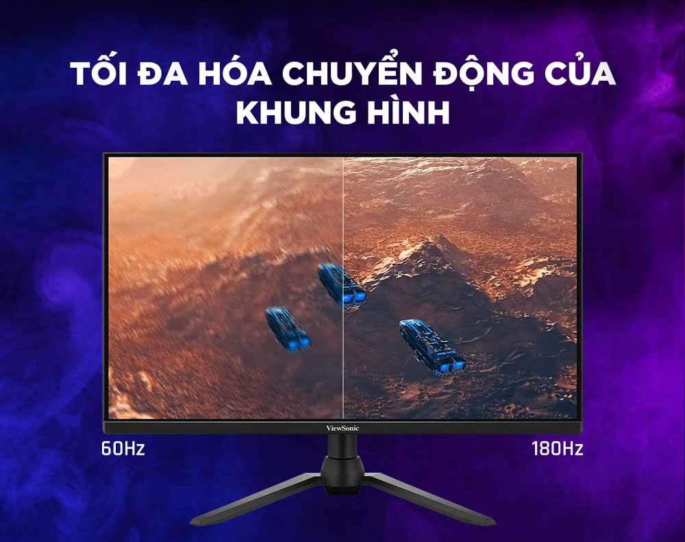 Màn hình ViewSonic VX2528 (24.5 inch/FHD/IPS/180Hz/0.5ms/loa) - Chi tiết 2