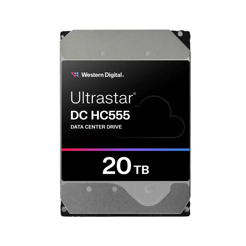 Ổ cứng HDD WD Ultrastar DC HC555 20TB 3.5" 26.1MM SATA 512MB 7200RPM ULTRA 512E SE NP3 WUH722020CLE6L4 - Chi tiết 3