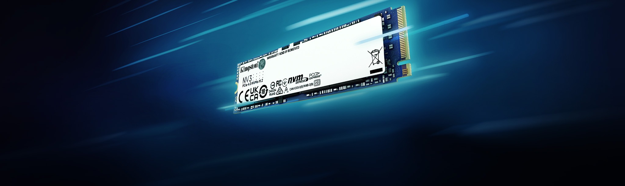 Ổ Cứng SSD KINGSTON SNV3S 1TB – M.2 2280 PCIe Gen4 x4 (Đọc 6000MB/s - Ghi 4000MB/s) - (SNV3S/1000G) - Chi tiết 1