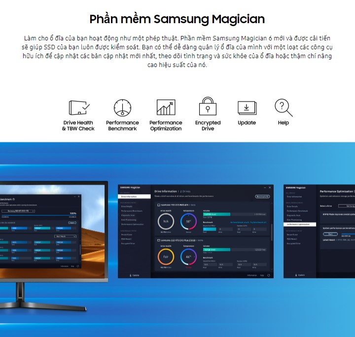 Ổ Cứng SSD Samsung 870 EVO 1TB 2.5 inch SATA III ( Đọc 560MB/s - Ghi 530MB/s) - (MZ-77E1T0BW) - Chi tiết 6