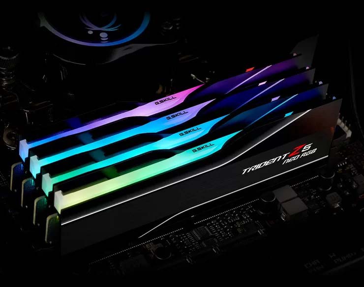 RAM Desktop GSkill Trident Z5 Neo RGB (F5-6000J3040G32GX2-TZ5NR) 64GB (2 x 32GB) DDR5 6000Mhz - Chi tiết 4