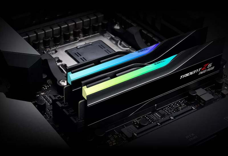 RAM Desktop GSkill Trident Z5 Neo RGB (F5-6000J3040G32GX2-TZ5NR) 64GB (2 x 32GB) DDR5 6000Mhz - Chi tiết 5