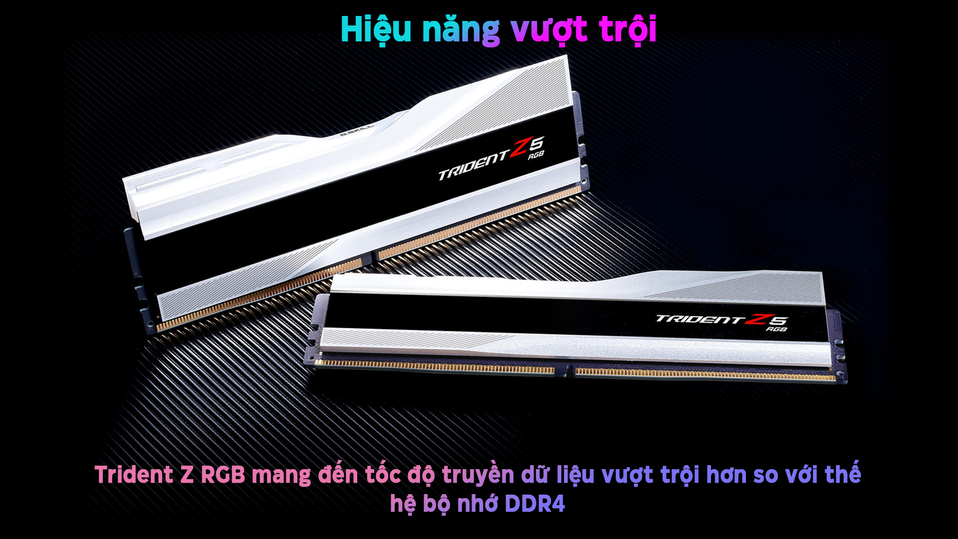 RAM Desktop Gskill Trident Z5 RGB Black (F5-6400J3239F48GX2-TZ5RK) 96GB (2x48GB) DDR5 6400Mhz - Máy Tính LMC RAM Desktop Gskill Trident Z5 RGB Black (F5-6400J3239F48GX2-TZ5RK) 96GB (2x48GB) DDR5 6400Mhz - Chi tiết 4