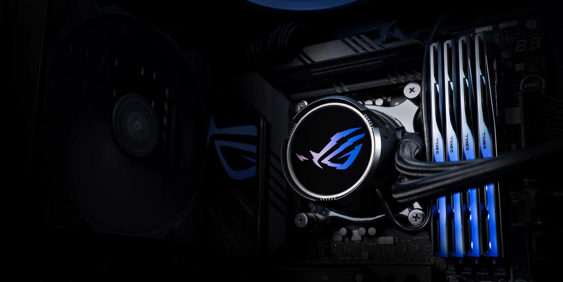 Tản nhiệt nước ASUS ROG STRIX LC III 360 ARGB BLACK - Chi tiết 1