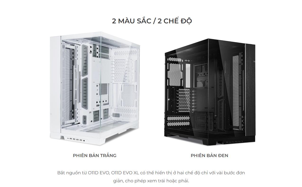 Vỏ Case LIAN-LI O11D EVO XL BLACK (Eatx/Full Tower/Màu Đen) - Chi tiết 2