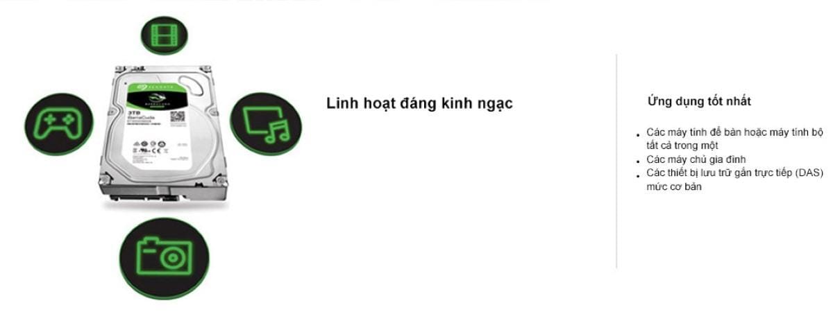 Ổ cứng HDD Seagate Barracuda