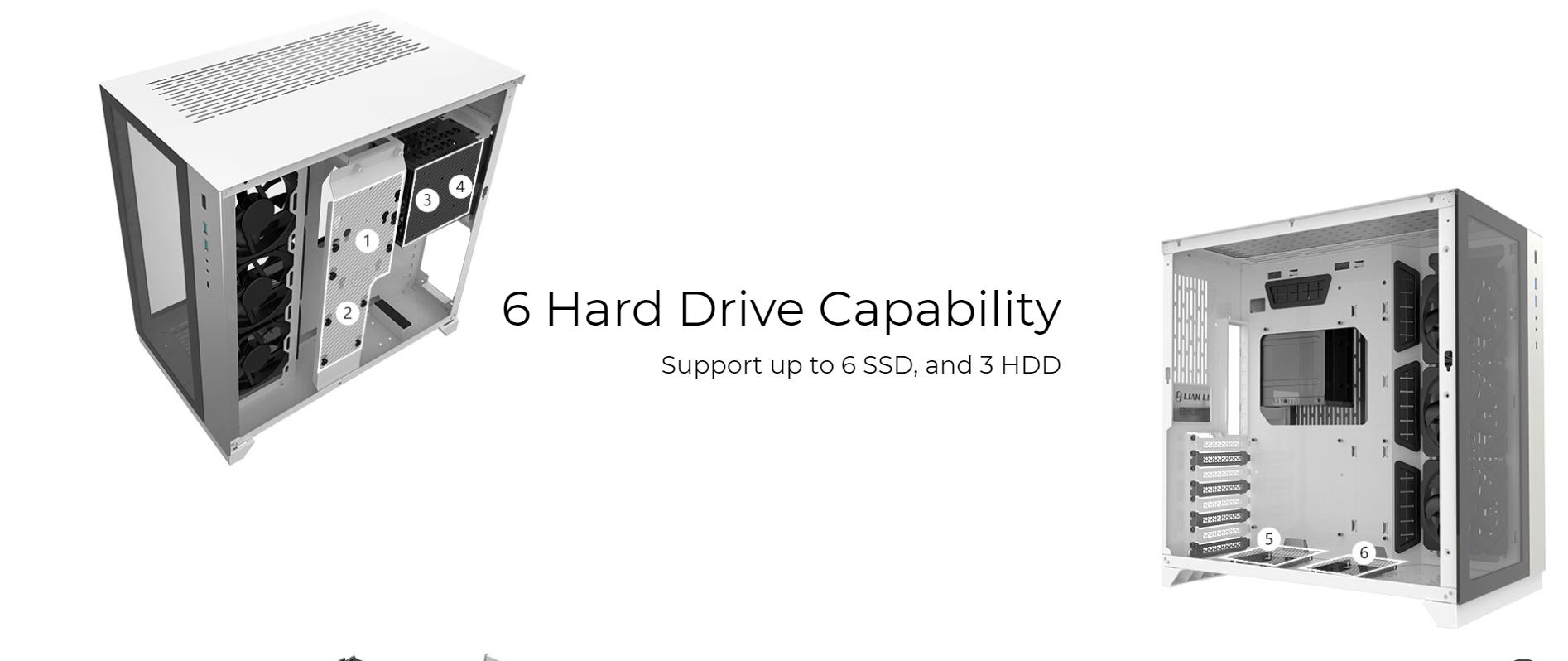 Vỏ case Lian Li O11 Dynamic Black màu đen