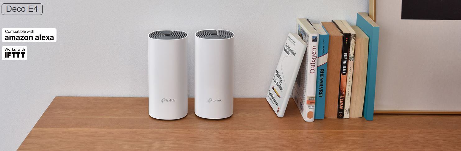 49042_1 Bộ phát wifi mesh TP-Link Deco E4 (1 Pack) Wireless AC1200