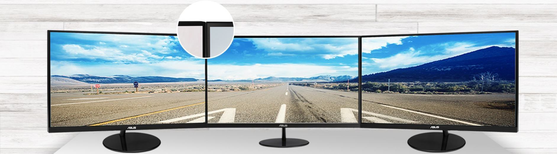 Màn hình ASUS VL279HE hoàn hảo cho thiết lập đa màn hình