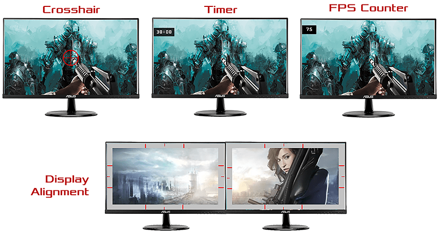 Màn hình ASUS VP249HE game plus