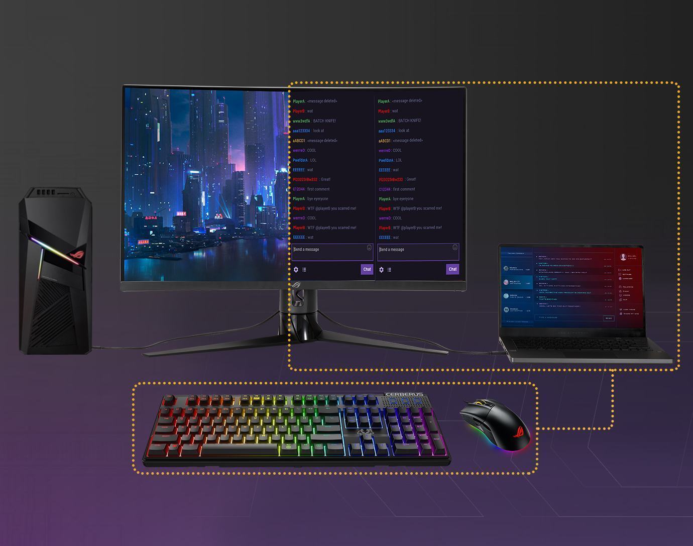 Màn hình Asus XG32VC usb-c