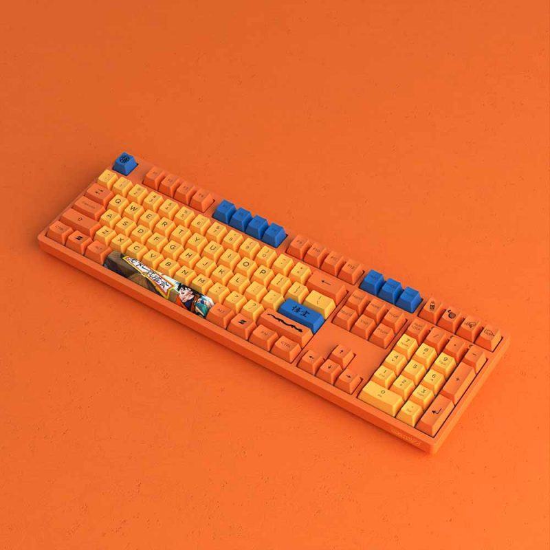ban-phim-co-akko-3108-rf-dragon-ball-z-goku3 Bàn phím cơ AKKO 3108 RF Dragon Ball Z - Goku (AKKO switch v3 - Cream Yellow) 3