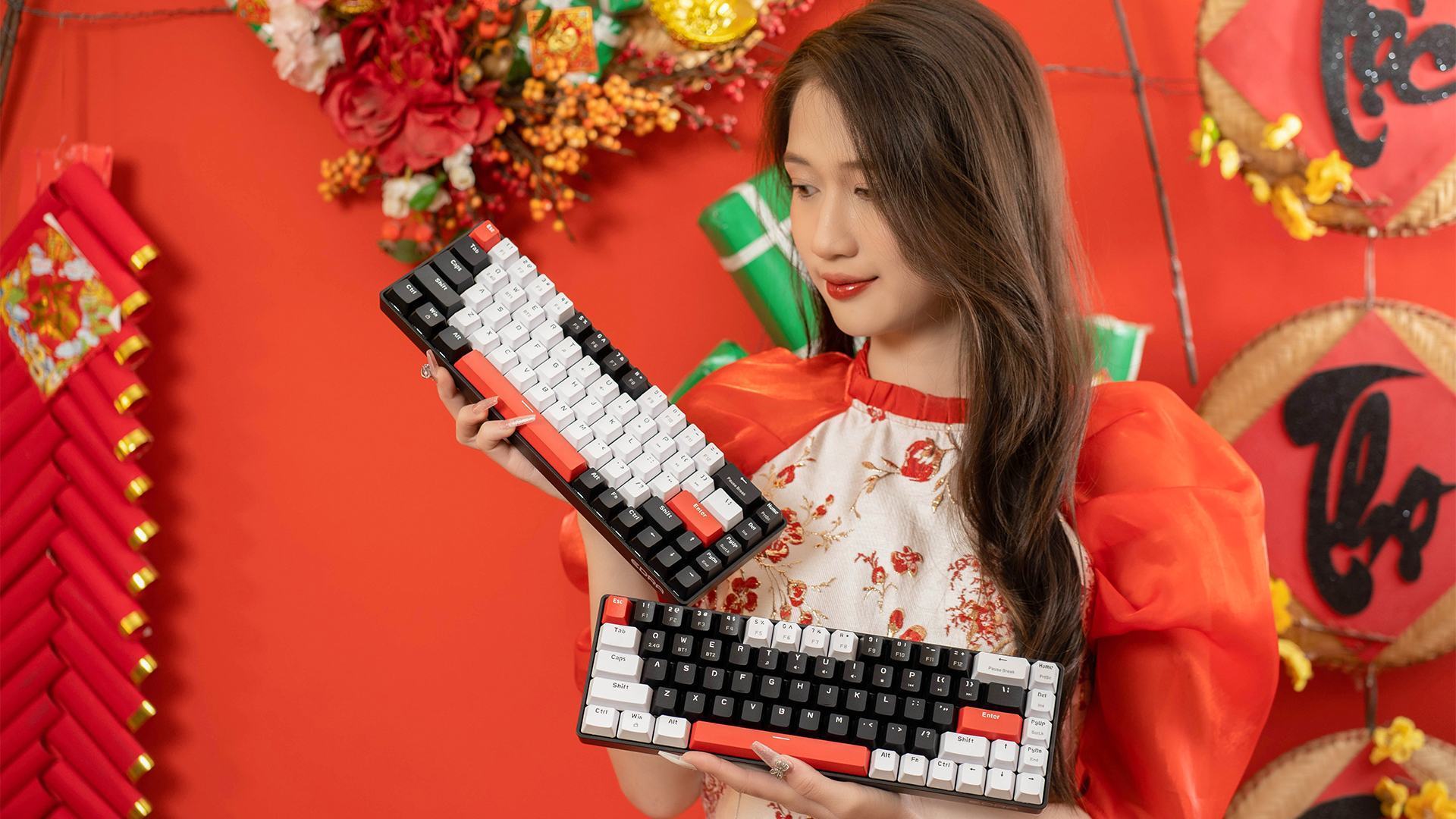 ban-phim-co-khong-day-edra-ek368l-white-black5 Bàn phím cơ không dây EDRA EK368L White Black 4