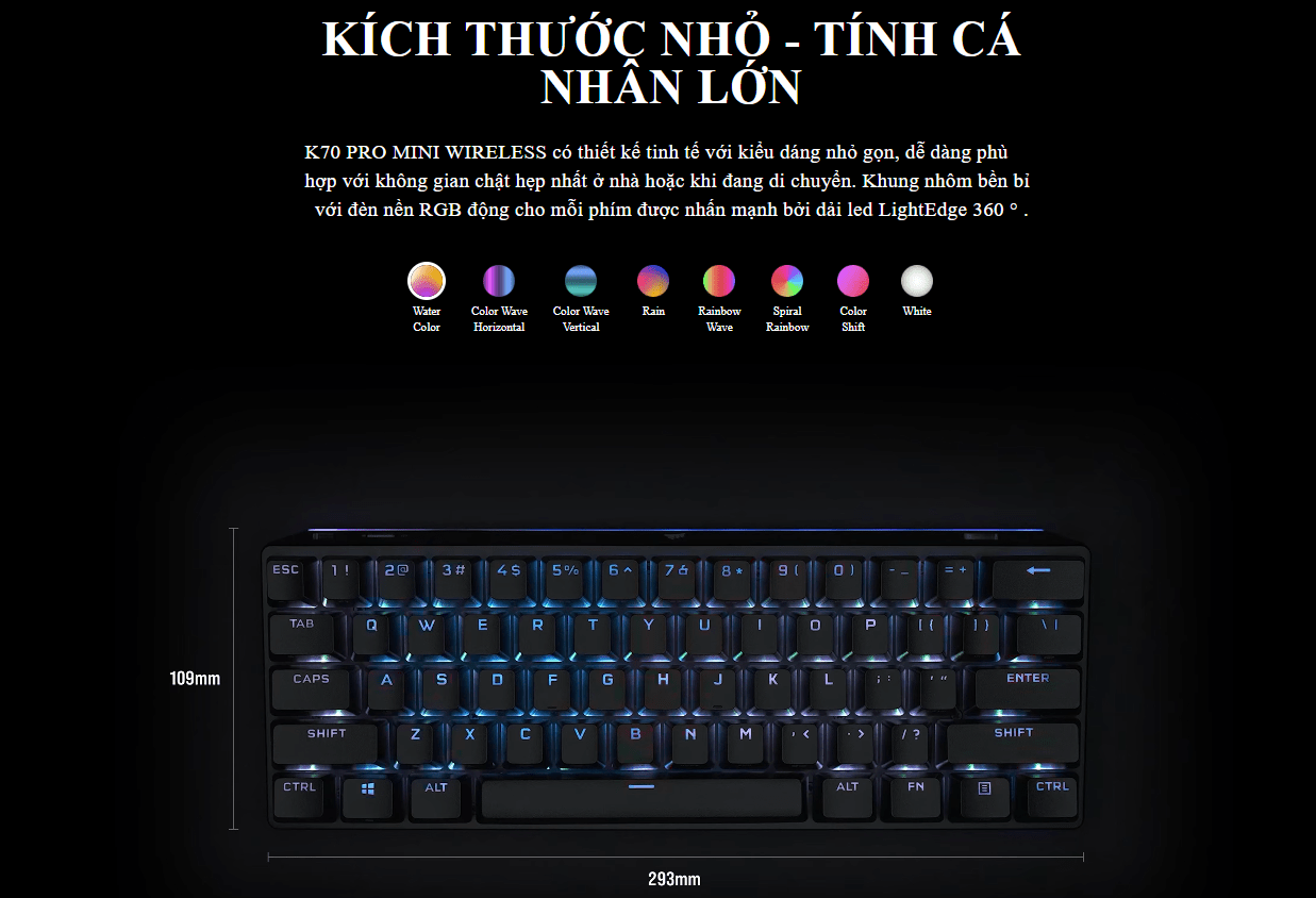 ban-phim-game-khong-day-corsair-k70-pro-mini-den-speed-sw-ch-9189014-na6 Bàn phím game không dây Corsair K70 Pro Mini đen Speed sw (CH-9189014-NA) 6
