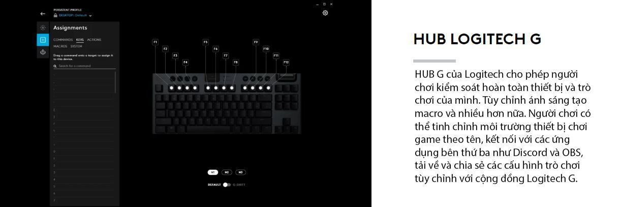 ban-phim-logitech-g913-tkl-lightspeed-wireless-rgb-brown-switch-004 Bàn phím Logitech G913 TKL Lightspeed Wireless RGB Brown Tactile switch 8