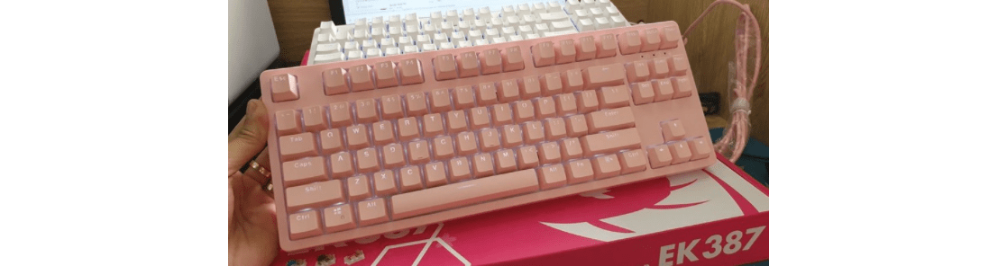 chat-luong-gia-cong-cua-ban-phim-co-e-dra-ek387-mechanical-gaming-outemu-red-switch-pink-case-white-led-usb Bàn phím cơ Edra EK387 Pink Huano Blue Switch 1