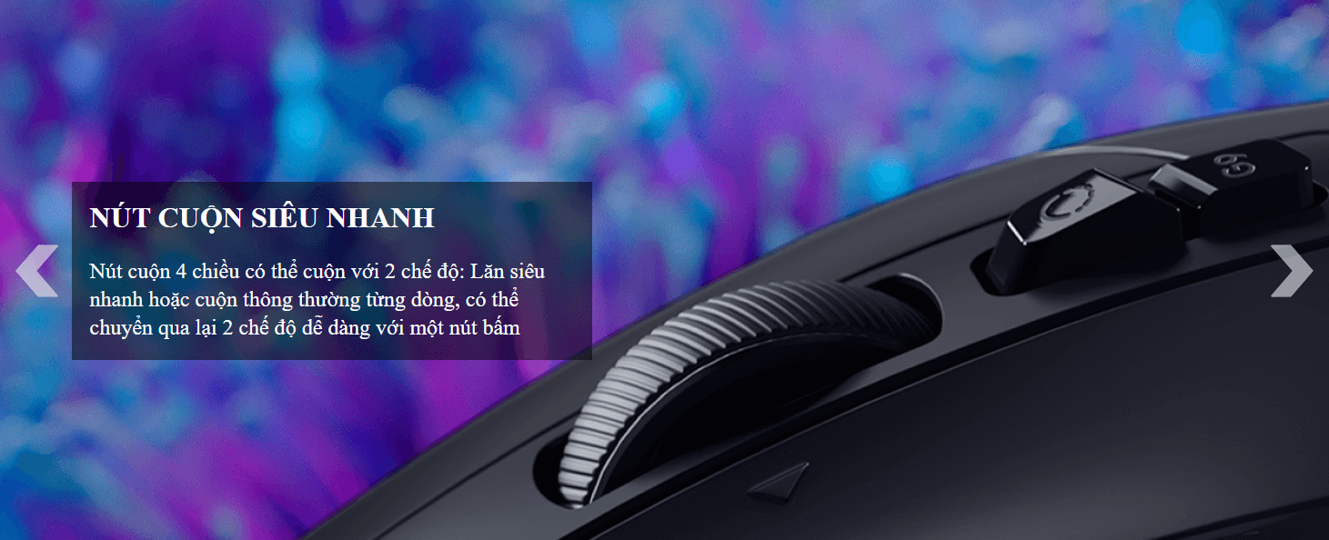 chuot-game-khong-day-logitech-g502x-rgb-plus-lightspeed-den-910-00616413 Chuột game không dây Logitech G502X RGB Plus Lightspeed đen (910-006164) 7