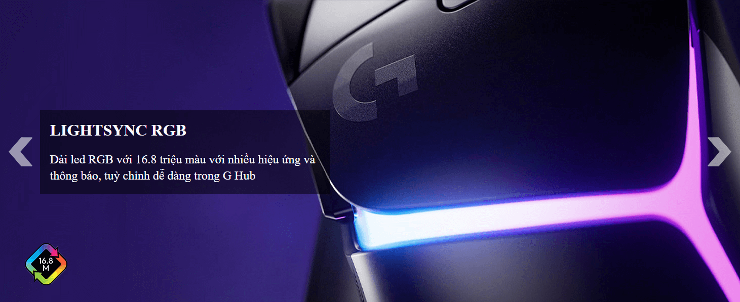 chuot-game-khong-day-logitech-g502x-rgb-plus-lightspeed-den-910-00616414 Chuột game không dây Logitech G502X RGB Plus Lightspeed đen (910-006164) 3