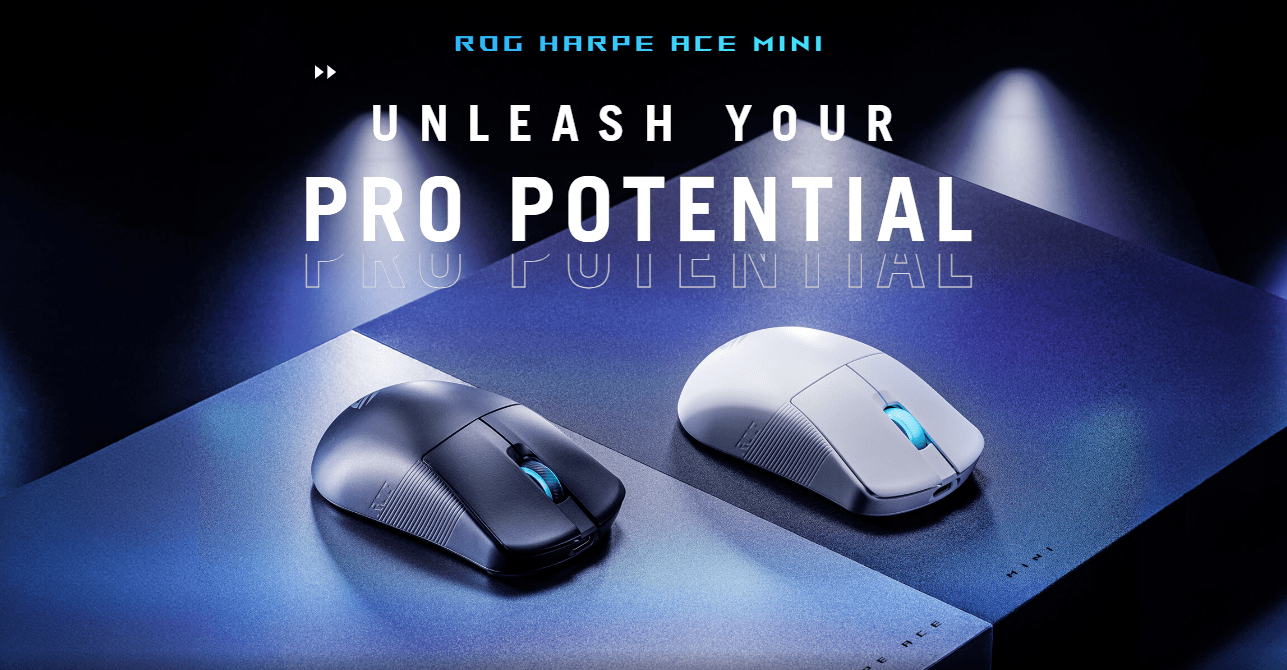 Chuột Gaming Asus ROG Harpe Ace Mini Black 1