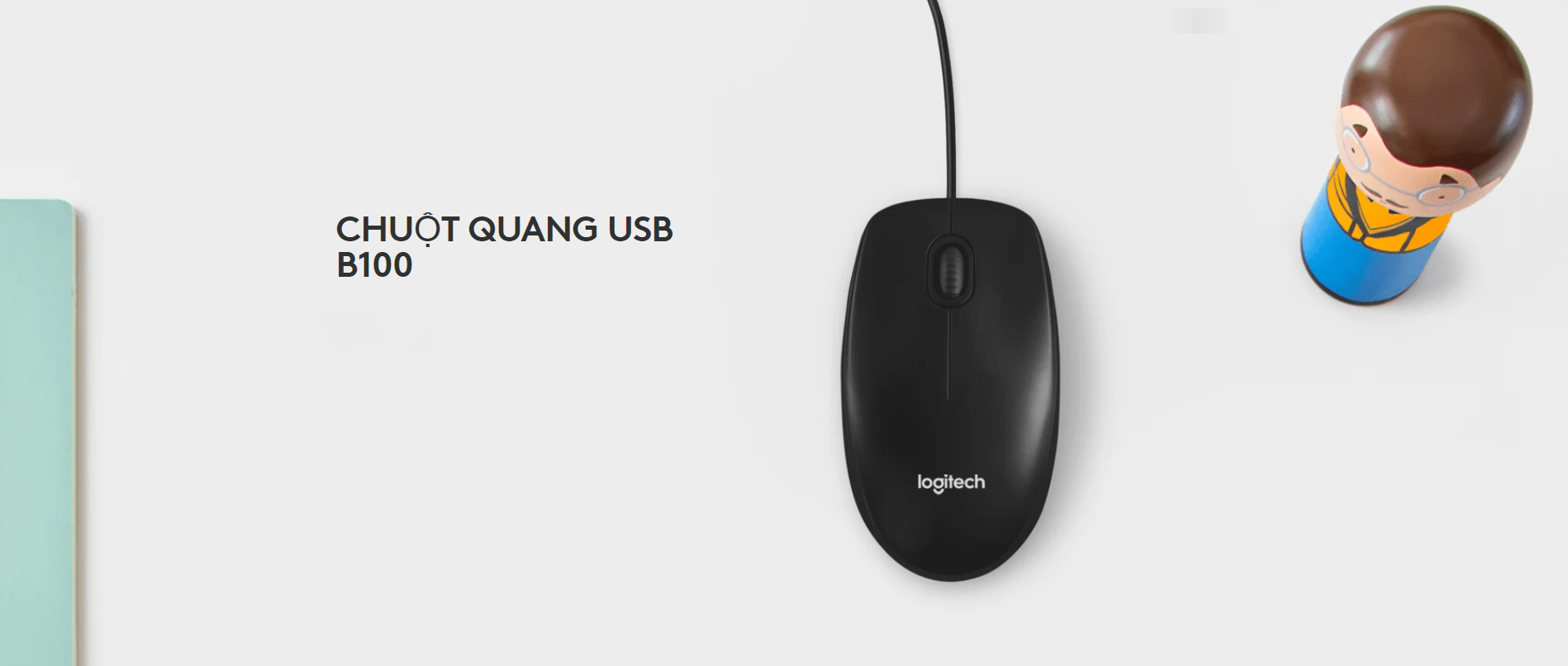 chuot-logitech-b100-06 Chuột Logitech B100 Black (910-006605) (USB) 1