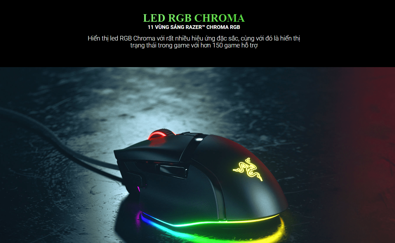 Chuột Razer Basilisk V3 (RZ01-04000100-R3M1) 6