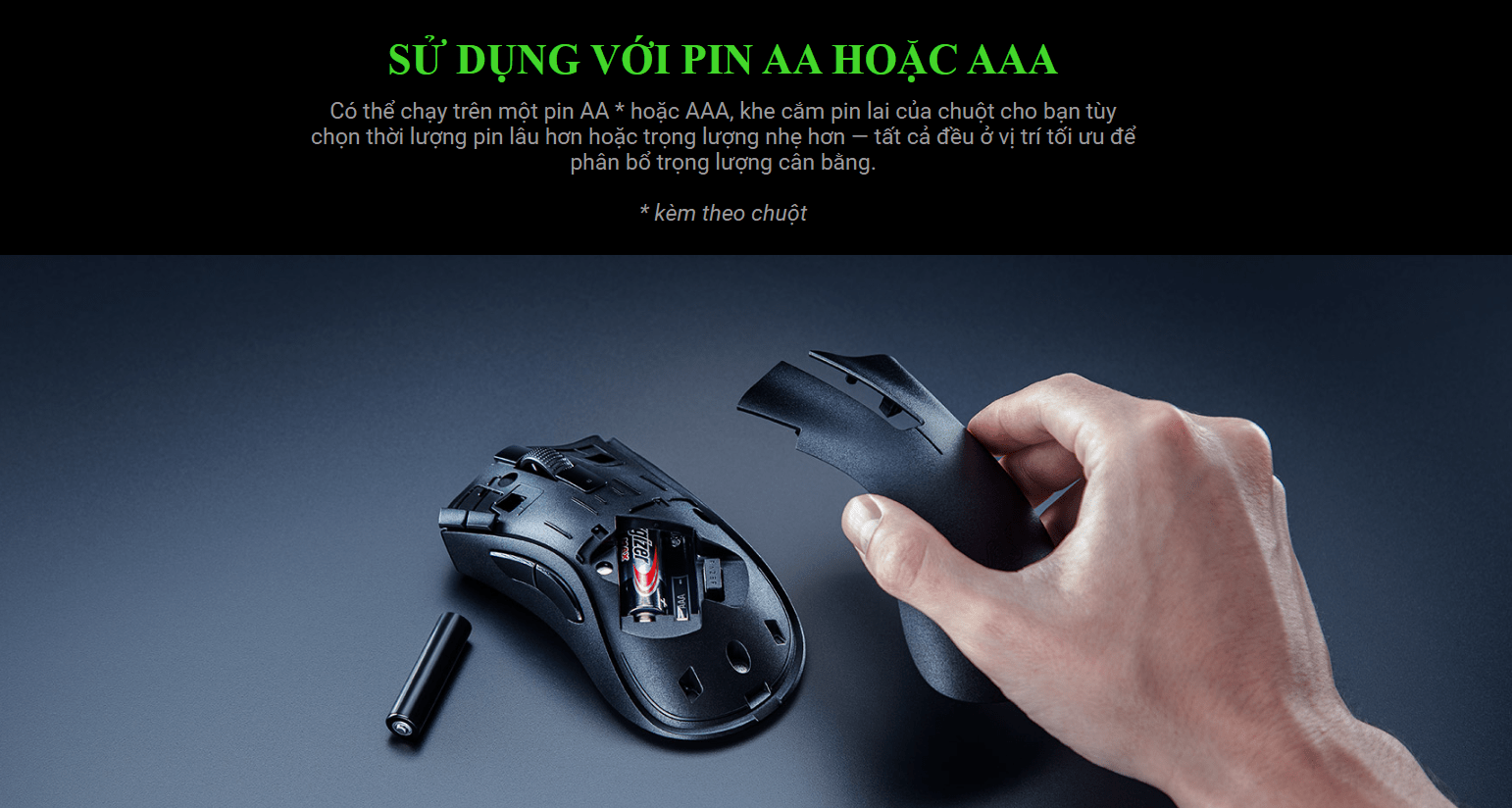chuot-razer-deathadder-v2-x-hyperspeed-wireless-ergonomic-rz01-04130100-r3a13 Chuột Razer DeathAdder V2 X HyperSpeed-Wireless Ergonomic (RZ01-04130100-R3A1) 4