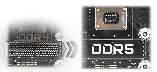MSI　LATEST DDR5 MEMORY WITH SMT SLOT