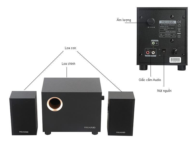 Loa Microlab M105 2.1 1
