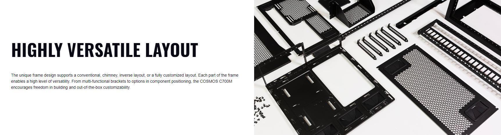 Case Cooler Master Cosmos C700M (Mid Tower/Màu Bạc) giới thiệu 4