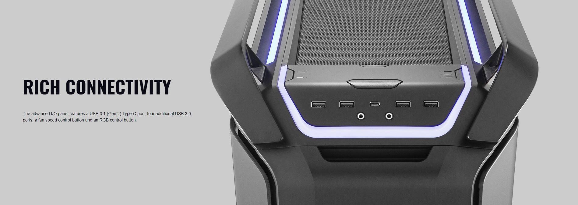 47146_c700p-black-8 Case Cooler Master Cosmos C700P Black Edition (Mid Tower/Màu Đen) giới thiệu 9
