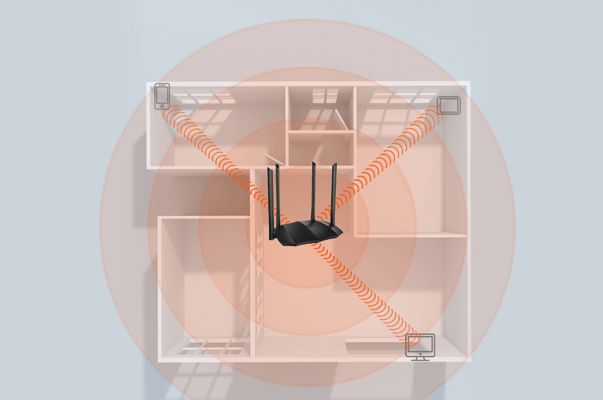 54535_bphtwifitendaac8 Bộ phát wifi Tenda AC8 4