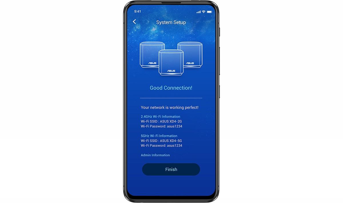 Bộ phát wifi ASUS XD4 (B-3-PK) Mesh wifi 6, Chuẩn AX1800 5