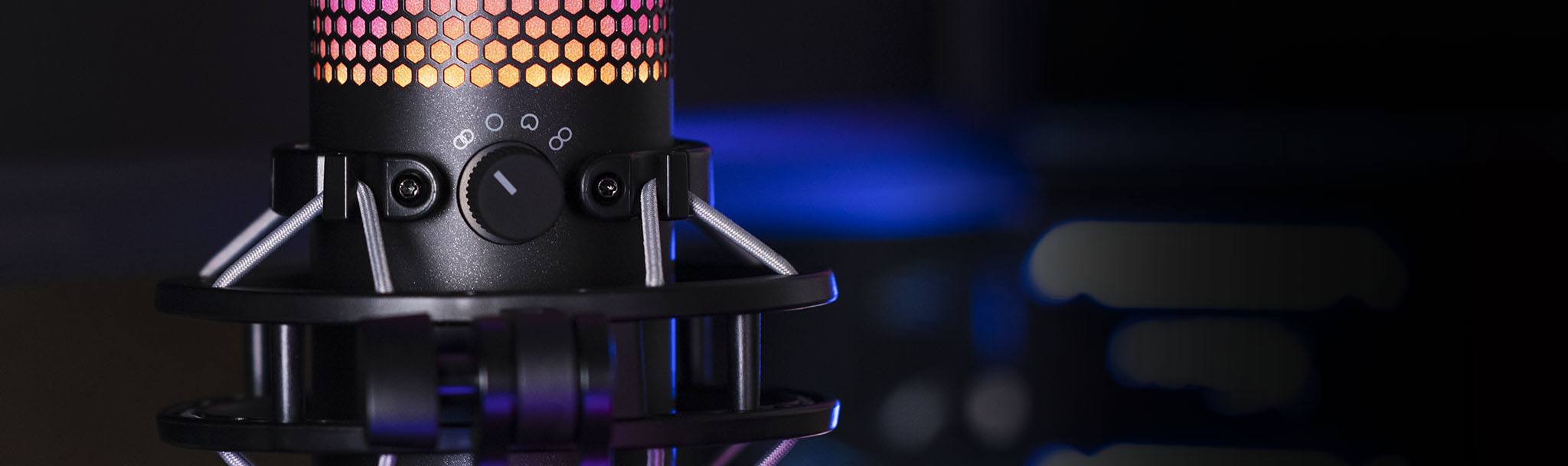 56473_cac-loai-cuc-cua-microphone-kingston-hyperx-quadcast-s-rgb-hmiq1s-xx-rg-g Microphone Kingston HyperX QuadCast S RGB - HMIQ1S-XX-RG/G có thể tuỳ chọn định dạng âm dễ dàng