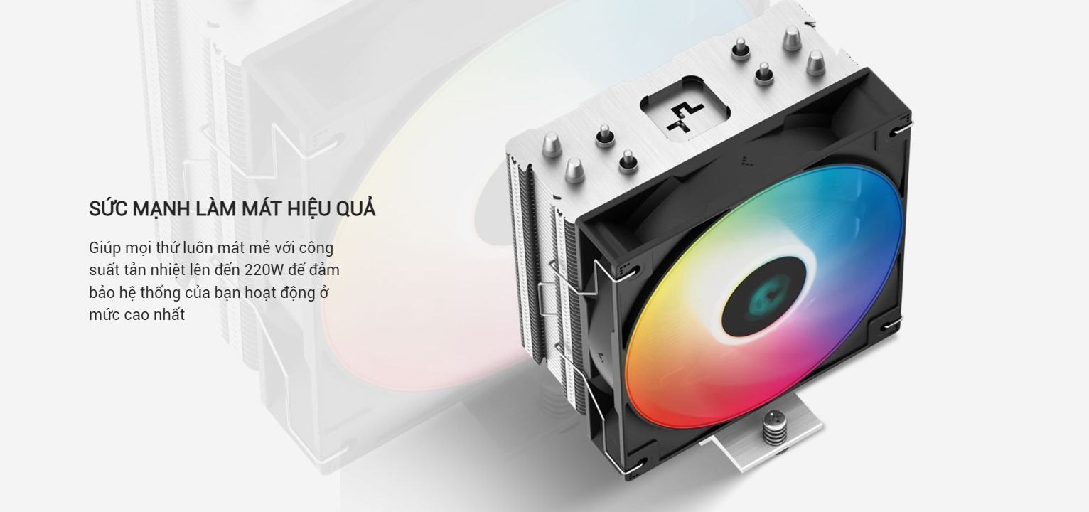 ag400argb-mota1 TẢN NHIỆT KHÍ DEEPCOOL AG400 ARGB