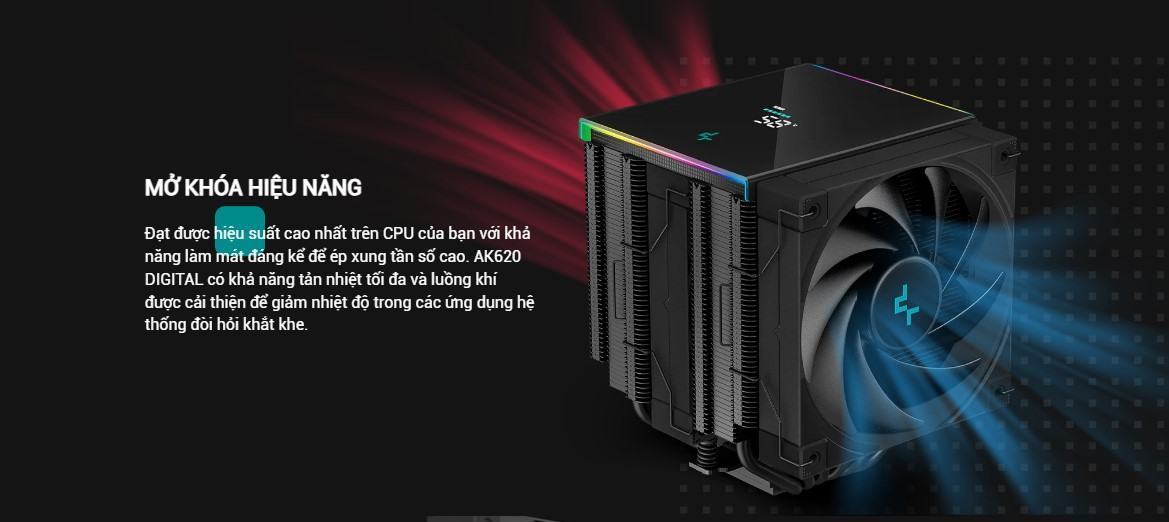 ak620-digital-mota4 Tản nhiệt khí DEEPCOOL AK620 Digital
