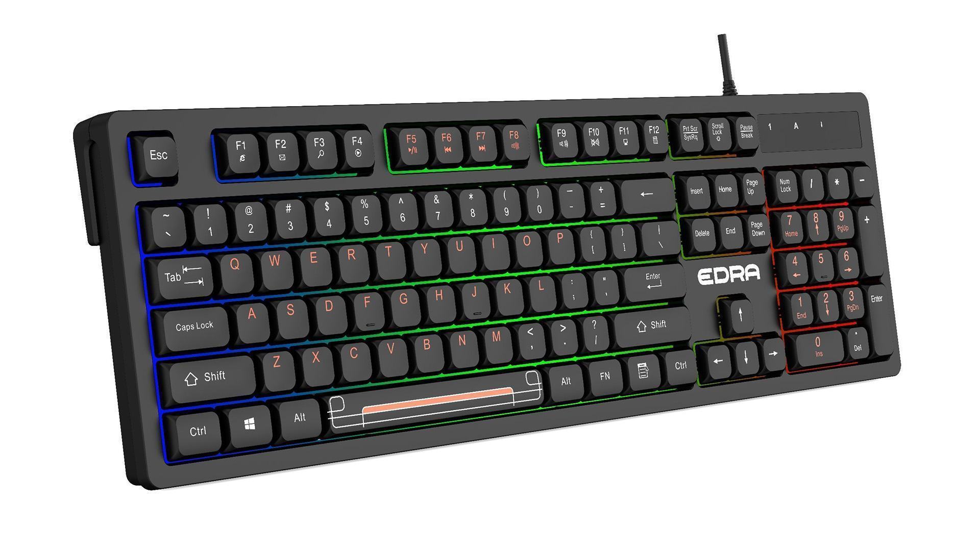 Bàn phím có dây Edra EK506 3
