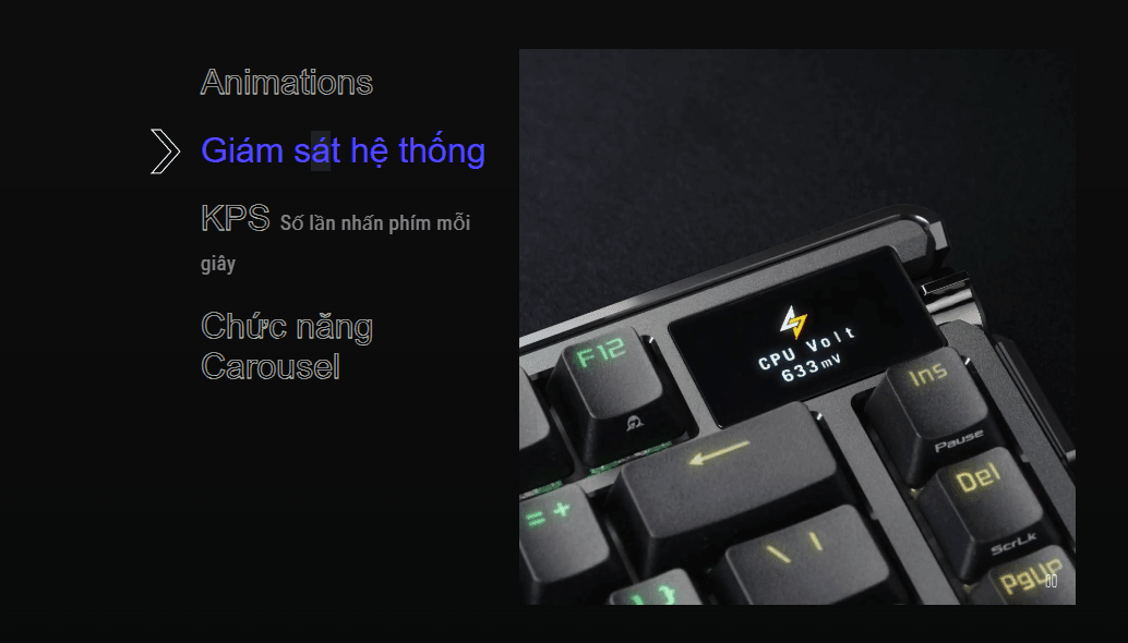 Bàn phím cơ gaming không dây ASUS ROG Azoth Extreme 13