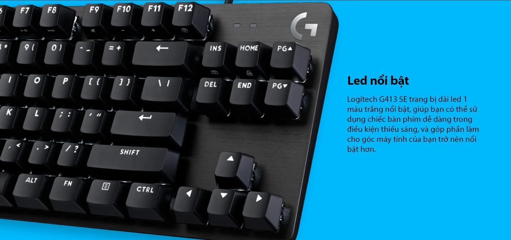 ban-phim-co-logitech-g413-se-tkl-tactile-sw-usb-pbt-002 Bàn phím cơ Logitech G413 SE TKL Tactile sw (USB/PBT) 4
