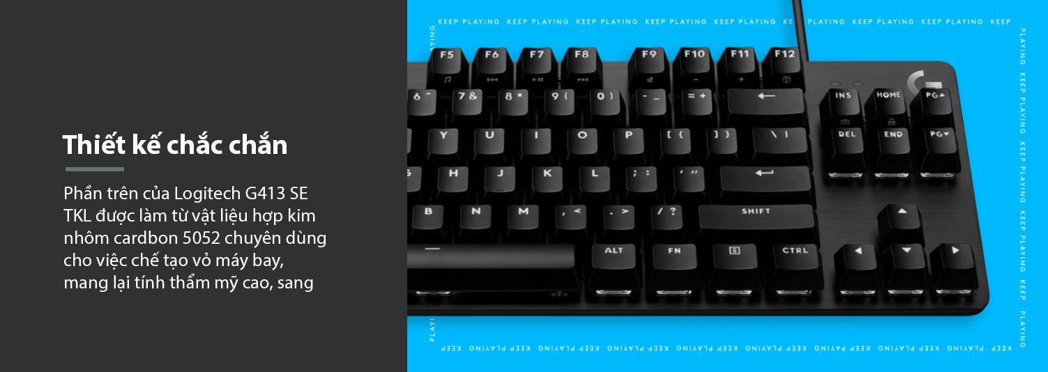 ban-phim-co-logitech-g413-se-tkl-tactile-sw-usb-pbt-005 Bàn phím cơ Logitech G413 SE TKL Tactile sw (USB/PBT) 6